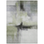8' X 10' Sage Black And Gray Abstract Washable Indoor Outdoor Area Rug