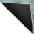 10' X 14' Teal Blue Gray And Ivory Polka Dot Washable Indoor Outdoor Area Rug