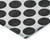10' X 14' Black And Ivory Polka Dot Washable Indoor Outdoor Area Rug - Black, Ivory