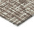 9' X 12' Brown Tan And Beige Abstract Washable Indoor Outdoor Area Rug - Brown, Tan, Beige