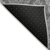 9' X 12' Gray And Pewter Damask Washable Indoor Outdoor Area Rug