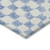 9' X 12' Sky Blue And Ivory Geometric Washable Indoor Outdoor Area Rug - Sky Blue, Ivory