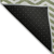 8' X 10' Green And Ivory Chevron Washable Indoor Outdoor Area Rug