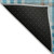 10' X 14' Teal Blue Ivory And Brown Plaid Washable Indoor Outdoor Area Rug
