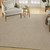 9' X 12' Natural And Light Brown Geometric Indoor Outdoor Area Rug