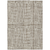 8' X 10' Brown Beige And Ivory Striped Washable Indoor Outdoor Area Rug