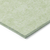 9' X 12' Artichoke Green And Mint Green Floral Washable Indoor Outdoor Area Rug