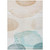 9' X 12' Beige and Blue Abstract Washable Non Skid Indoor Outdoor Area Rug - Beige, Blue