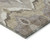 9' X 12' Beige Chocolate And Taupe Ikat Washable Indoor Outdoor Area Rug