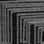 8' X 10' Black And Ivory Geometric Washable Indoor Outdoor Area Rug