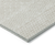 10' X 14' Ivory And Beige Chevron Washable Indoor Outdoor Area Rug