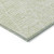 9' X 12' Artichoke Green And Ivory Geometric Washable Indoor Outdoor Area Rug