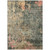 10' X 14' Sage Gray And Pink Abstract Washable Indoor Outdoor Area Rug