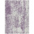 8' X 10' Lavender And Ivory Abstract Washable Indoor Outdoor Area Rug Transitional Style - Lavender, Ivory Color