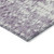 8' X 10' Lavender And Ivory Abstract Washable Indoor Outdoor Area Rug Transitional Style - Lavender, Ivory Color