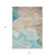 8' X 10' Teal Abstract Washable Non Skid Indoor Outdoor Area Rug - Teal Blue