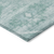 10' X 14' Aqua Turquoise And Ivory Southwestern Washable Indoor Outdoor Area Rug