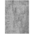 9' X 12' Silver And Gray Geometric Washable Indoor Outdoor Area Rug