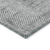 9' X 12' Silver And Gray Geometric Washable Indoor Outdoor Area Rug