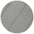8' White And Black Round Geometric Washable Indoor Outdoor Area Rug