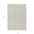8' X 10' Beige And Ivory Geometric Washable Indoor Outdoor Area Rug - 608219213985