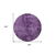 8' Round Purple Round Abstract Washable Non Skid Indoor Outdoor Area Rug