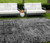 8' X 10' Gray Abstract Washable Non Skid Indoor Outdoor Area Rug - 608219234799