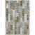 9' X 12' Brown Beige And Gray Geometric Washable Indoor Outdoor Area Rug