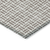 8' X 10' Taupe And Ivory Geometric Washable Indoor Outdoor Area Rug