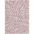 10' X 14' Blush And Ivory Floral Washable Indoor Outdoor Area Rug