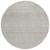 8' Beige And Ivory Round Chevron Washable Indoor Outdoor Area Rug
