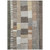 10' X 14' Brown Ivory And Gray Geometric Washable Indoor Outdoor Area Rug