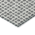 9' X 12' Gray Charcoal And Silver Geometric Washable Indoor Outdoor Area Rug