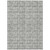 9' X 12' Gray Charcoal And Silver Geometric Washable Indoor Outdoor Area Rug - Gray, Charcoal, Silver
