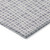 10' X 14' Lilac Purple And Ivory Striped Washable Indoor Outdoor Area Rug