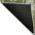 8' X 10' Olive Green And Artichoke Green Ikat Washable Indoor Outdoor Area Rug