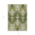 8' X 10' Olive Green And Artichoke Green Ikat Washable Indoor Outdoor Area Rug