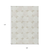 9' X 12' Beige And Brown Abstract Washable Indoor Outdoor Area Rug