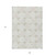 9' X 12' Beige And Brown Abstract Washable Indoor Outdoor Area Rug - Beige, Brown