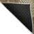9' X 12' Olive Green Artichoke Green And Gray Floral Washable Indoor Outdoor Area Rug