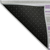 9' X 12' Purple Gray and White Striped Washable Non Skid Indoor Outdoor Area Rug