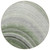 8' Green And Artichoke Green Round Abstract Washable Indoor Outdoor Area Rug