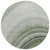 8' Green And Artichoke Green Round Abstract Washable Indoor Outdoor Area Rug
