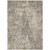 10' X 14' Beige Ivory And Black Geometric Washable Indoor Outdoor Area Rug