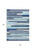 8' X 10' Blue Gray And Ivory Striped Washable Indoor Outdoor Area Rug