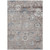10' X 14' Taupe And Brown Floral Washable Indoor Outdoor Area Rug