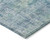 8' X 10' Blue Abstract Washable Indoor Outdoor Area Rug - 880016420890
