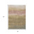 8' X 10' Tan And Beige Abstract Washable Indoor Outdoor Area Rug - 880016701012