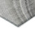 8' X 10' Gray Silver And Beige Abstract Washable Indoor Outdoor Area Rug