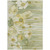 8' X 10' Sage Fern Green And Ivory Floral Washable Indoor Outdoor Area Rug - Sage, Fern Green, Ivory